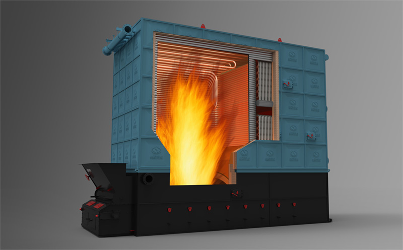160吨燃煤热水供暖锅炉实拍